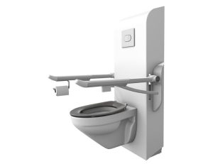 SELECT TL3 toilet lifter, PLUS support arms, toilet and toilet seat