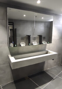 State-of-the-Art Washroom Solutions - Stern Engineering creating commercial washroom fixtures for a complete touch-free environment