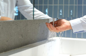 State-of-the-Art Washroom Solutions - Stern Engineering creating commercial washroom fixtures for a complete touch-free environment