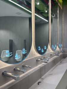 State-of-the-Art Washroom Solutions - Stern Engineering creating commercial washroom fixtures for a complete touch-free environment