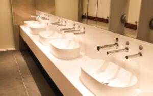 State-of-the-Art Washroom Solutions - Stern Engineering creating commercial washroom fixtures for a complete touch-free environment