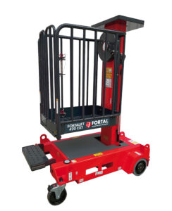Manual Outdoor Vertical Mast platform lift FORTALIFT