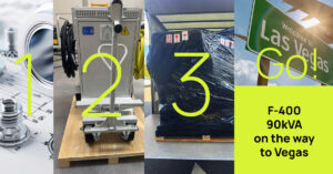 CDR's F-400 90 kVA GPU is on its way to Vegas!
