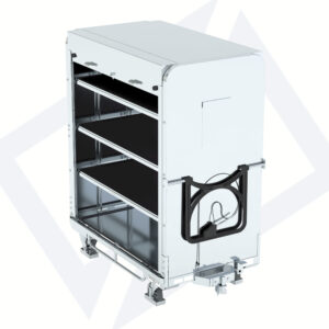Enclosed Shelf Trolley