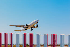 AIRPORT FENCE IN FRP PROFILES