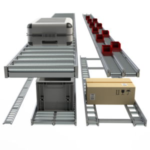 RB4020/5025 double-track roller conveyor