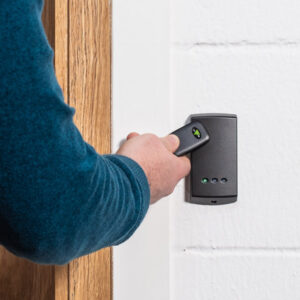 Electro Automations Access-Control-P50-on-wall-with-token