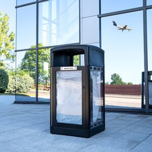 Origin<sup>®</sup> Vision 110 Transparent Security Recycling Bin