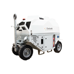 Mobile gas charging station on Iveco truck - rear view, ElectroAir.
