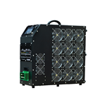 Mobile gas charging station on Iveco truck - rear view, ElectroAir.