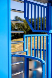 TURNSTILE WITH SEPARATE BIKE ENTRY