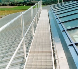 Airport Roof Access Walkways, General Access Walkways and Handrails