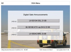 Automatic Announcement Systems for Airports